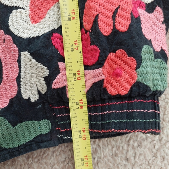 Raga‎ Embroidered Zip Jacket Size Small - Picture 9 of 10